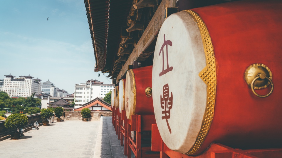 鼓楼的匾额_鼓楼匾额介绍_鼓楼题字